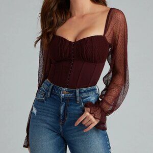 Corset Style Blouse